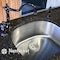 Nantucket Sinks Sconset 23-Inch D-Bowl Undermount Stainless Steel Kitchen Sink, 16 Gauge NS03i-16 - alternate 4